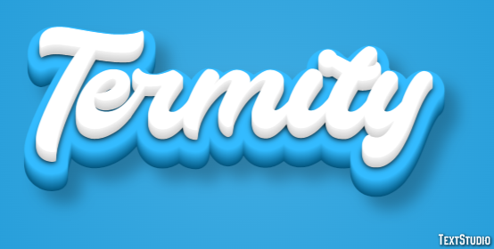 Termity Efekt tekstowy