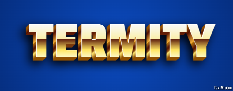 Termity Efekt tekstowy