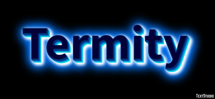 Termity Efekt tekstowy