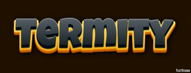 Termity Efekt tekstowy