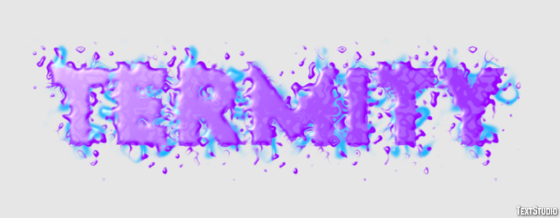 Termity Efekt tekstowy