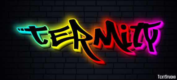 Termity Efekt tekstowy