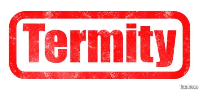 Termity Efekt tekstowy