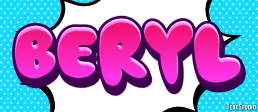 Beryl Efeito de texto