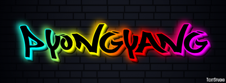 Pyongyang Text Effect