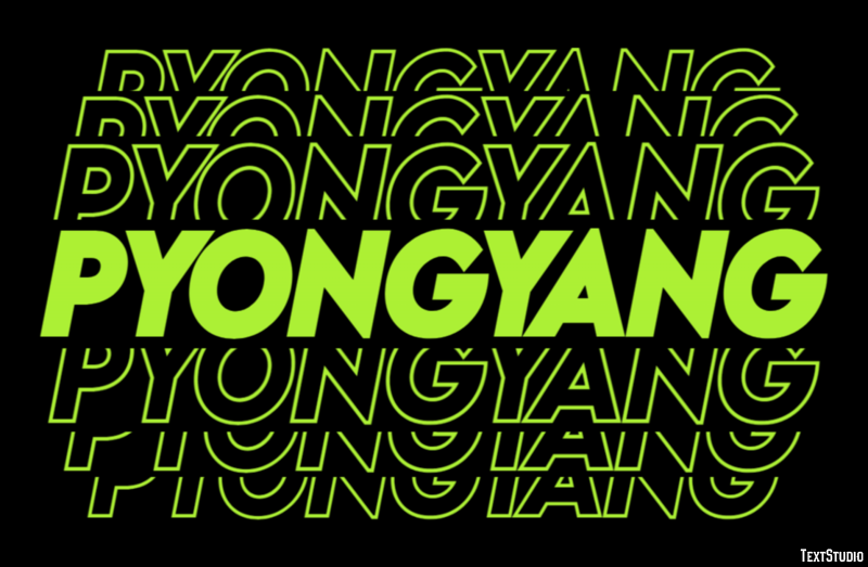 Pyongyang Efekt tekstowy