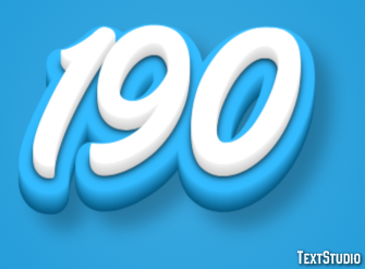 190 Text Effect