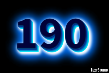 190 Text Effect