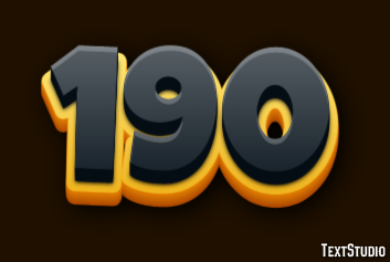 190 Text Effect