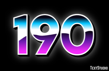 190 Text Effect
