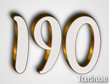 190 Text Effect
