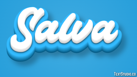 Salva Efecto de Texto