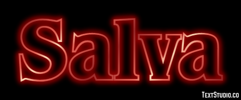 Salva Efecto de Texto