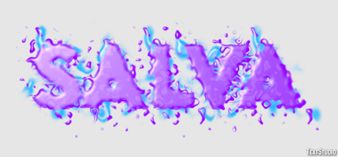 Salva Efecto de Texto