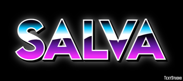 Salva Efekt tekstowy