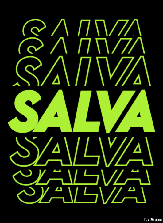 Salva Efekt tekstowy