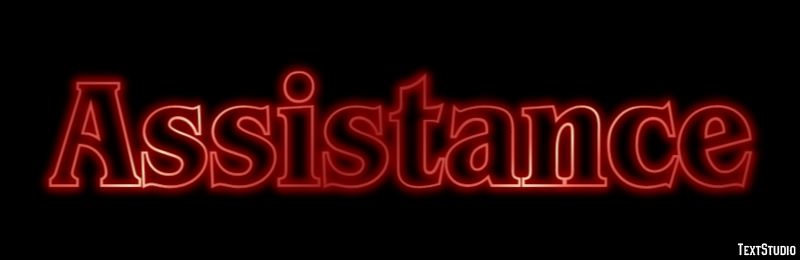 Assistance Text Effect