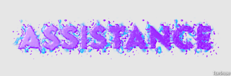 Assistance Text Effect