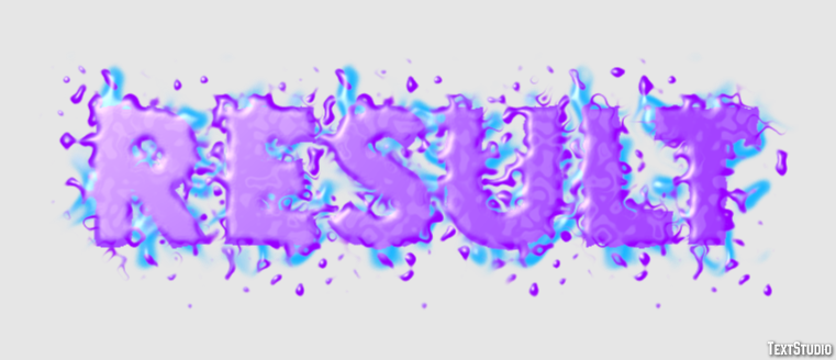 Result Effet de Texte