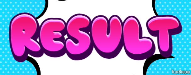 Result Effet de Texte
