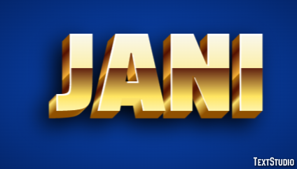 Jani Text effect