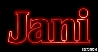 Jani Text effect