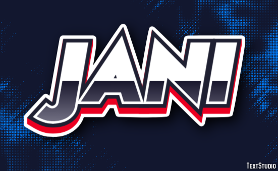 Jani Text effect