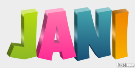 Jani Effetto testo