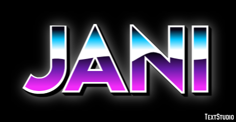 Jani Text effect