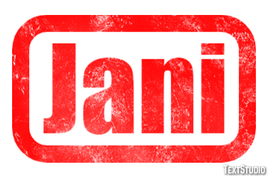 Jani Text effect