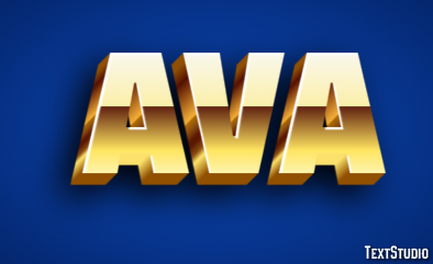 Ava Text Effect