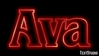 Ava Text Effect