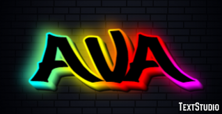 Ava Эффект текста