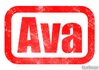 Ava テキスト効果