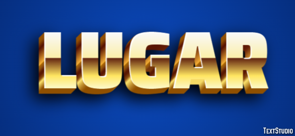 Lugar テキスト効果