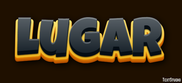Lugar テキスト効果
