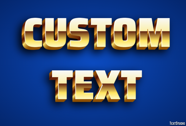 Custom Text Эффект текста