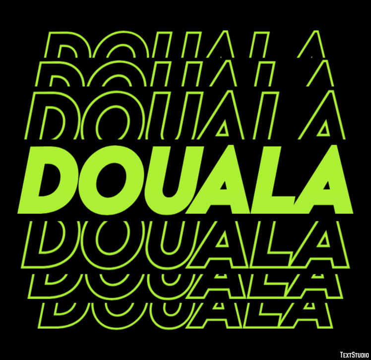Douala Efekt tekstowy