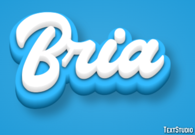 Bria Text Effect