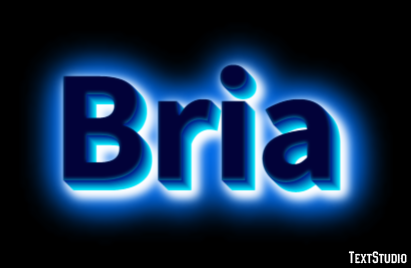 Bria Efecto de Texto