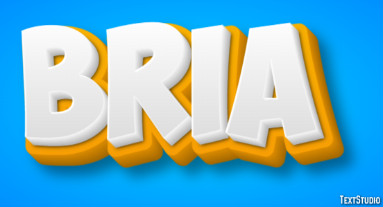 Bria Efecto de Texto