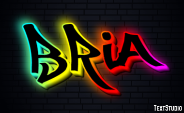 Bria Efecto de Texto