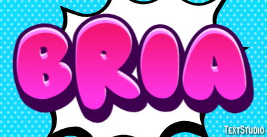 Bria Text Effect