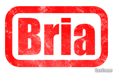Bria Text Effect