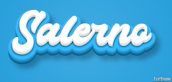 Salerno テキスト効果