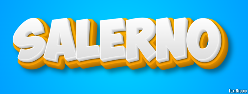 Salerno Texteffekt