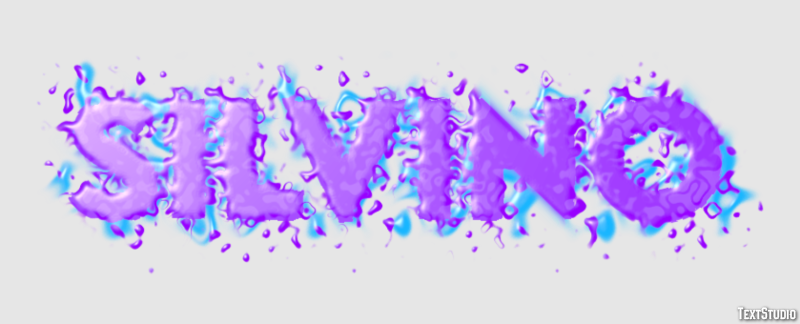 Silvino Text Effect
