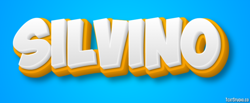 Silvino Text Effect