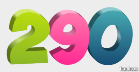 290 Effetto testo