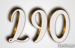 290 Text Effect